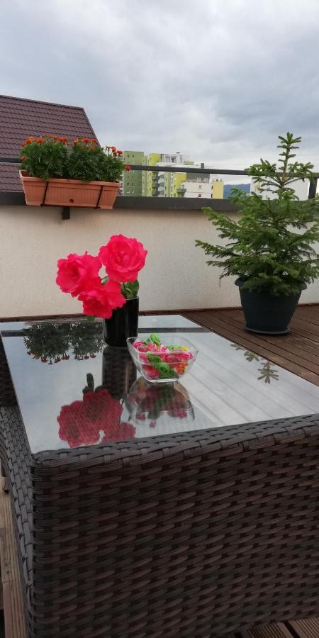 Ama Apartament Cu Terasa 50 Mp & Parcare Brasov Ngoại thất bức ảnh