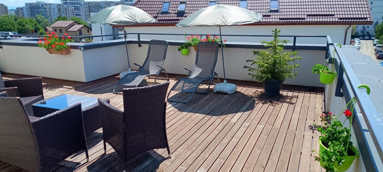 Ama Apartament Cu Terasa 50 Mp & Parcare Brasov Ngoại thất bức ảnh
